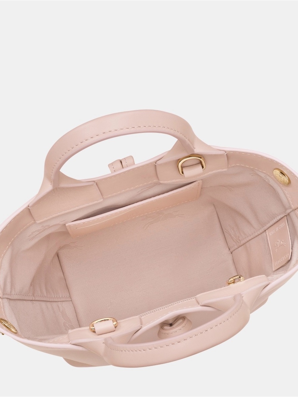 Authentic NWOT Longchamp LE ROSEAU XS HANDBAG w/cross strap
Petal Pink - Leather - Picture 3 of 5